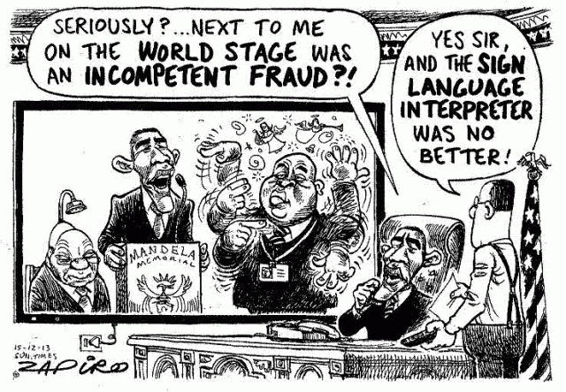 Zapiro and the interpreter